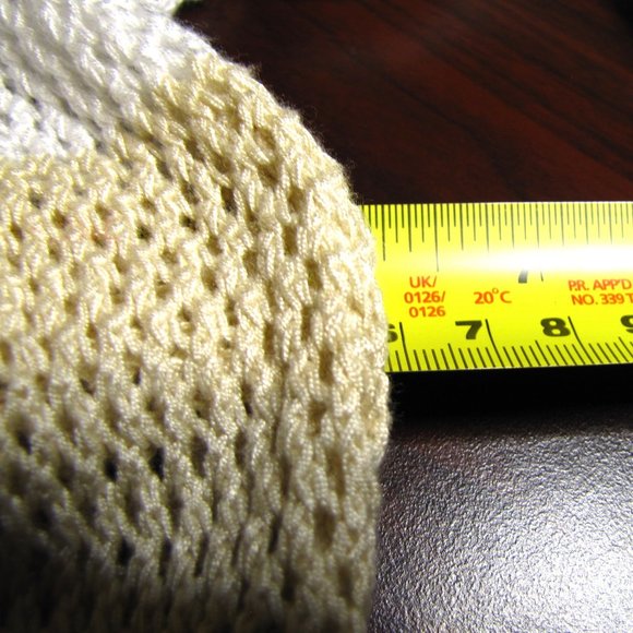 Boston Proper Open-Knit Stretch Striped Sweater Sz XS - Picture 12 of 12